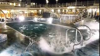 Cruise Ship Pool Whitecaps