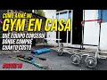 Como armar un gimnasio en casa - Entrena en casa con equipo Fitness adecuado