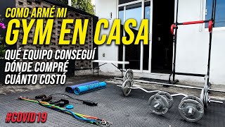 Como armar un gimnasio en casa  Entrena en casa con equipo Fitness adecuado