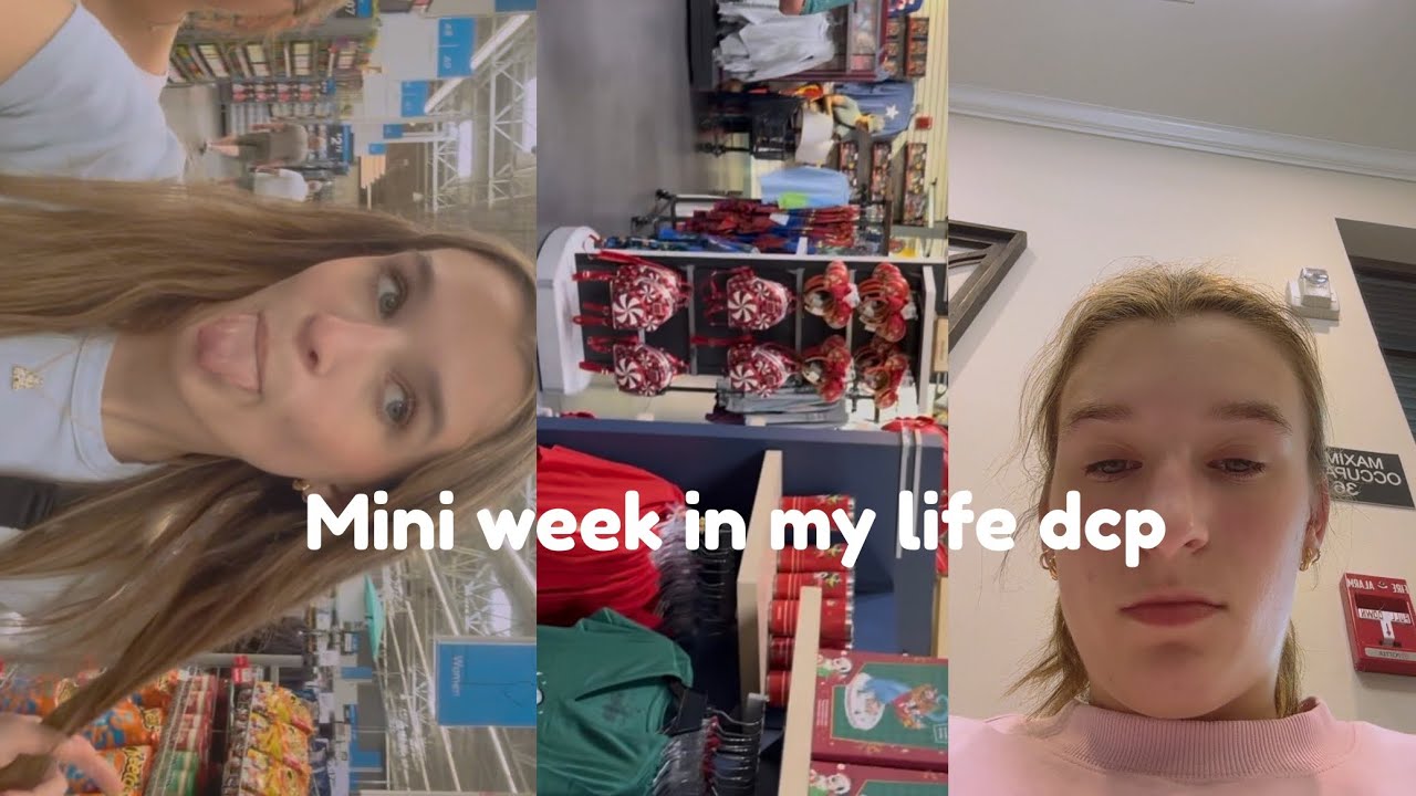 *mini* week in my life on the dcp! cast connections trip and flu edition 