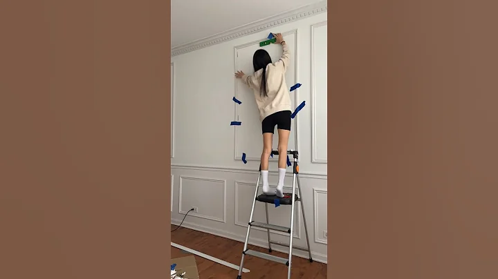 Easy DIY Wall Paneling | Budget Friendly & Renter Friendly DIY Wainscoting