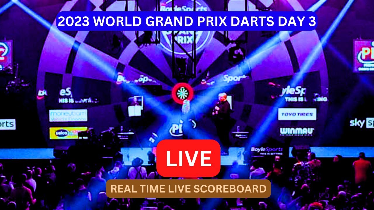 2023 World Grand Prix Darts LIVE Score UPDATE Today Day 3 Darts 1/8