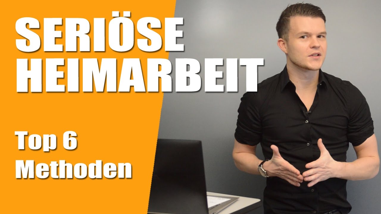 Update Seriöse Heimarbeit ► Top 6 Nebenjob / Job Angebote von zuhause