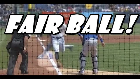 BIZARRE FAIR OR FOUL PLAY HELPS PIRATES SCORE 3 RUNS - Rojas Gets Ejected (Highlights/Breakdown)