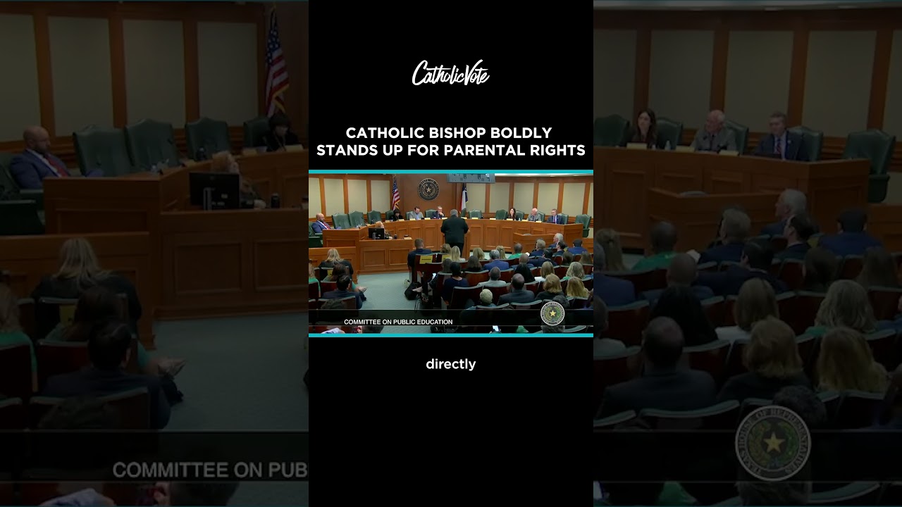 Catholic Bishop Boldly Stands Up For Parental Rights