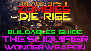 How to Build the Sliquifier Wonder Weapon in Die Rise | Black Ops 2 Zombies