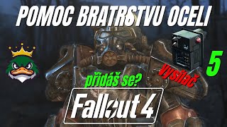 Pomoc bratrstvu oceli | Fallout 4 | Part 5 | 🇨🇿CZ titulky | 1440p60