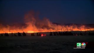 Corral Fire coverage | A look at the char marks on Sunday morning