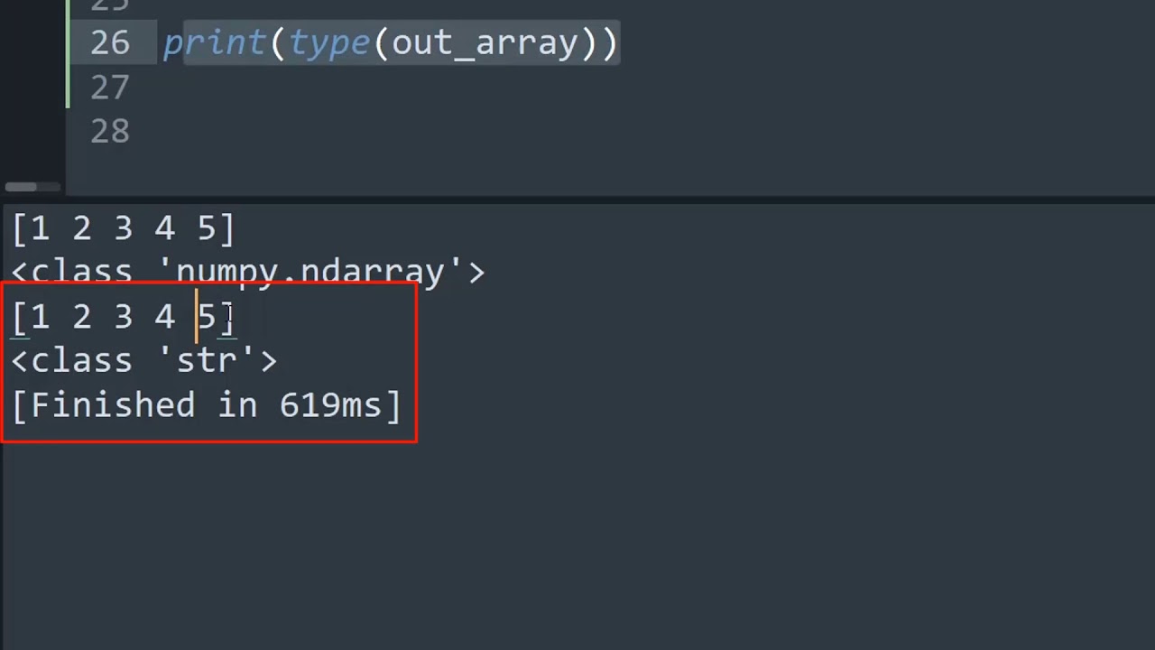 convert string to array