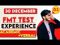 FMT today test experience 2025|FMT test experience 2025|Fmt test preparation 2025|Fmt test 2026