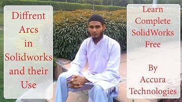 1 03 Draw Arc in Sketch in SolidWorks - English | Learn Complete SolidWorks Free