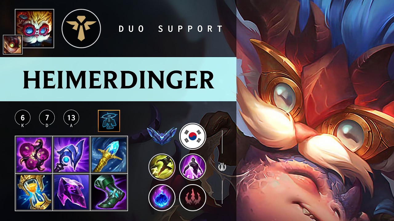 Heimerdinger Support vs Sion - KR Diamond Patch 26.03