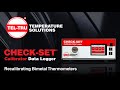 Check-Set® Calibrator Data Logger - Recalibrating Bimetal Thermometers