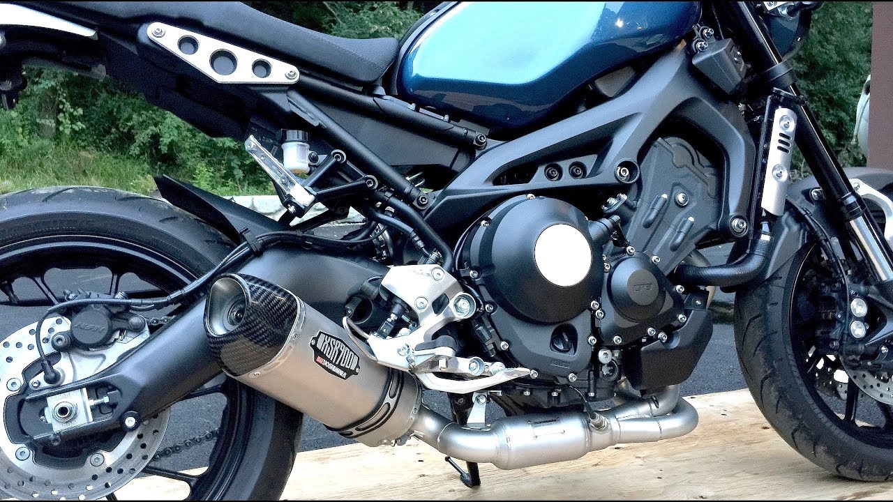 Before/After *RIDE* Yoshimura Exhaust XSR900 Aug. 2018 YouTube