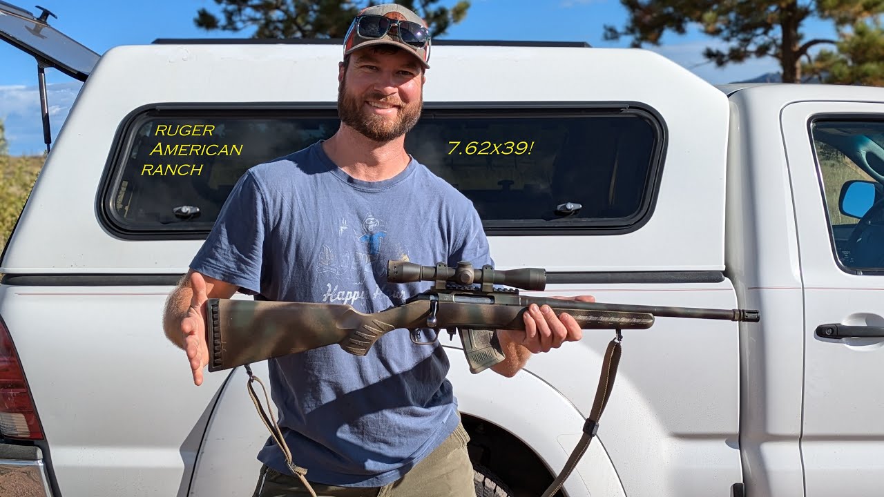 Мой Ruger American Ranch в формате 7 62x39