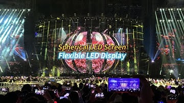 Spherical LED Display and Flexible Screen Manufacturer【LCF】