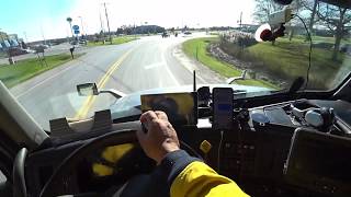 November 5, 2019/846 Trucking Hatcam view. Sheboygan to Wisconsin Rapids