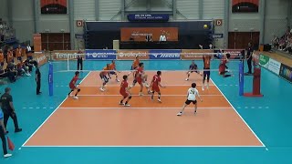 Volleyball Japan Kento Miyaura in Japan - Netherlands 2024 Friendly Match