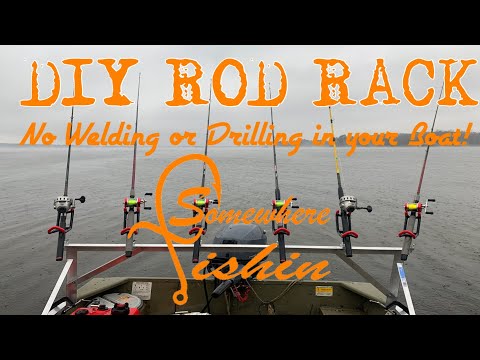 You Finally Found It! DIY Rod Rack For Your Jon Boat 