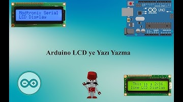 Arduino LCD panele yazı yazma | 16*2 LCD Ekran Kullanımı