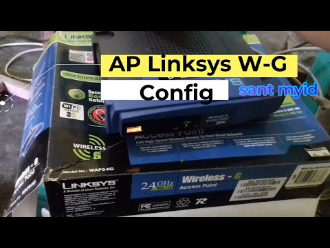Config - "AccessPoint Linksys Wireless G"