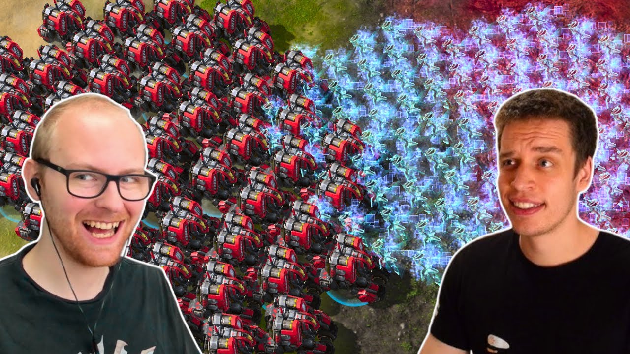 Starcraft 2, But Every Unit Is Overpowered ft. Harstem - YouTube