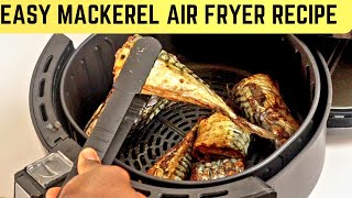 How to: Fry Mackerel Fish Without Oil |Easy Air Fryer Mackerel Fish Recipe