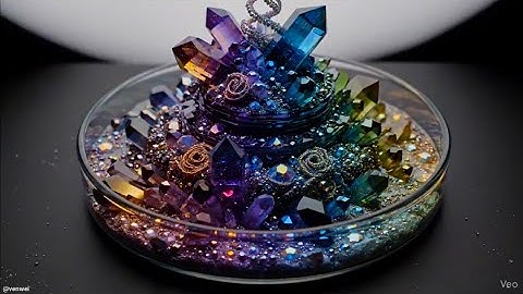 Lab-Engineered Metal proliferation 🧪💎⚡ crystal Diffusion and Synthetic Element Reactions #asmr #AI