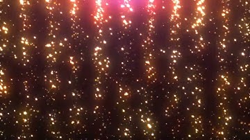 VJ Loop - Particles waterfall Motion Graphics screensaver/wallpaper visualization/LEDVIDEOWALL
