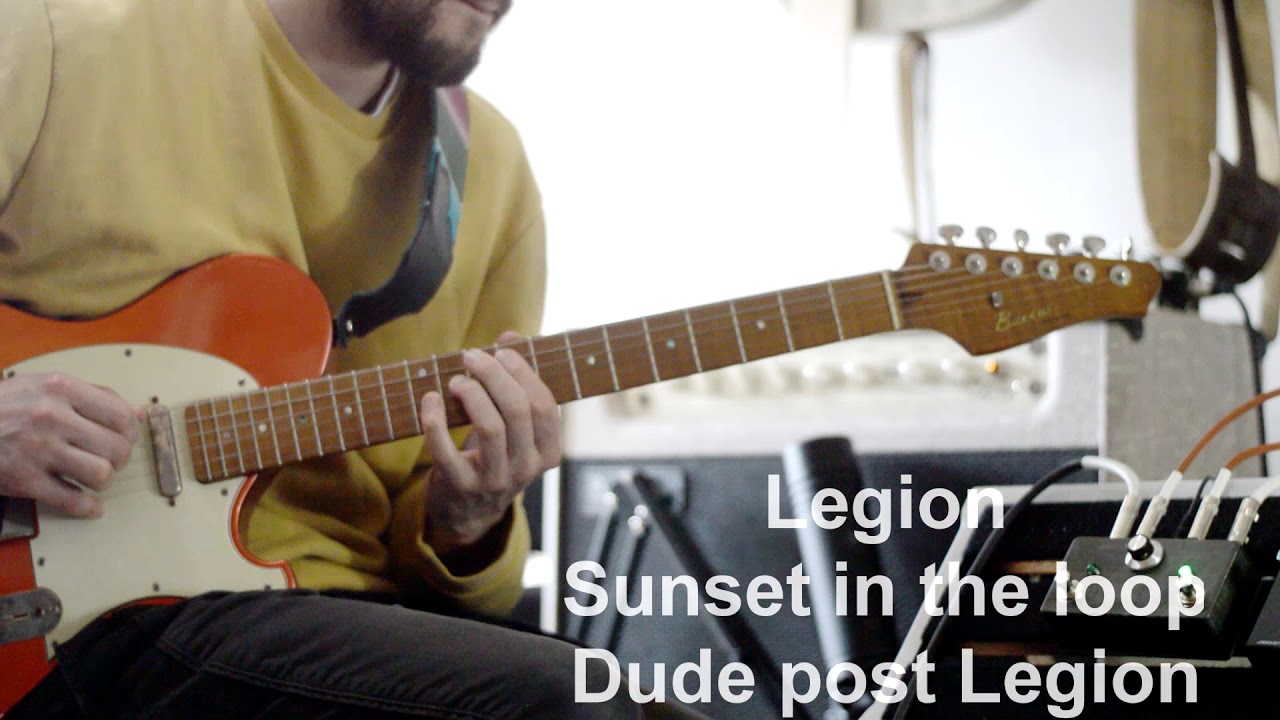 A dreadful morning - Legion into the Headrush Gigboard - YouTube