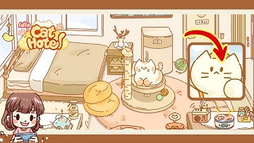 Idle Cat Hotel Gameplay Walkthrough Android iOS Simulation