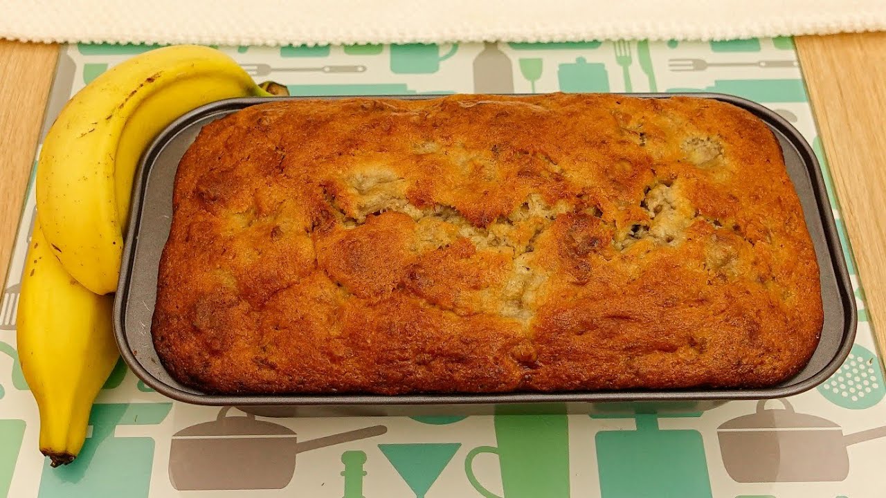 (español) PAN DE PLÁTANOS. BIZCOCHO BANANA BREAD MUY RICO