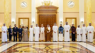 HRH the Crown Prince and Prime Minister meets with the eleventh intake of the PM Fellowship Program
