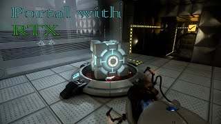 Portal with RTX трейлер игры