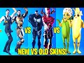 NEW SKINS vs OLD SKINS In Fortnite Dance Battle! #4 (Galactus, Venom, Cobb, Midas Rex..)