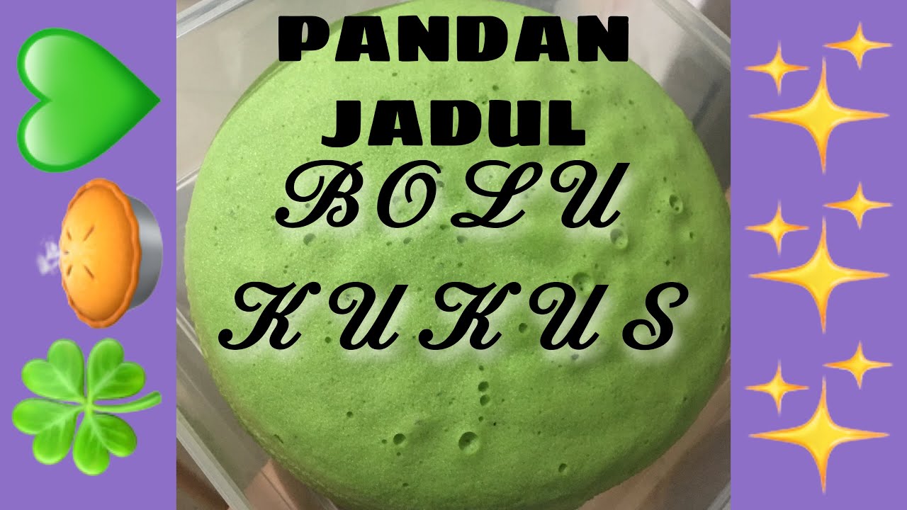RESEP BOLU KUKUS PANDAN JADUL || NO MIXER NO OVEN - YouTube