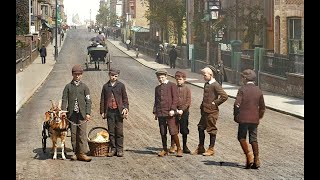 Great Britain in the 1890's  1900's  Victorian Era / 55 Extremely Rare Exciting Photos Colorized