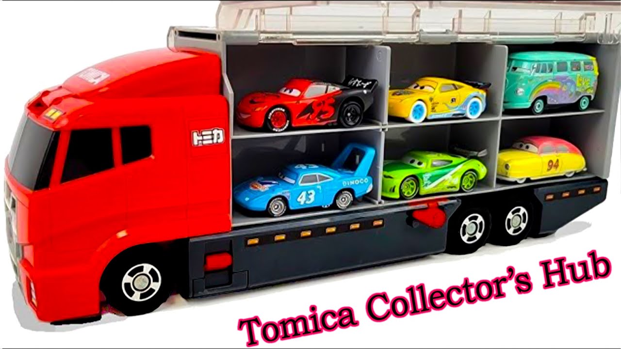 トミカ☆世界の高級な車のミニカーを開封してコンボイへ収納☆ホンダ