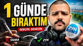 Sigarayı 1 Günde Bıraktım (ZYN ile Gerçek Deneyim)