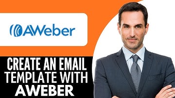 Hoe u een e-mailsjabloon maakt met AWeber - (2025) Stap voor stap