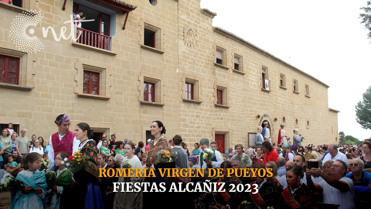 Romería al Santuario de Pueyos en las Fiestas de ALCAÑIZ 2023
