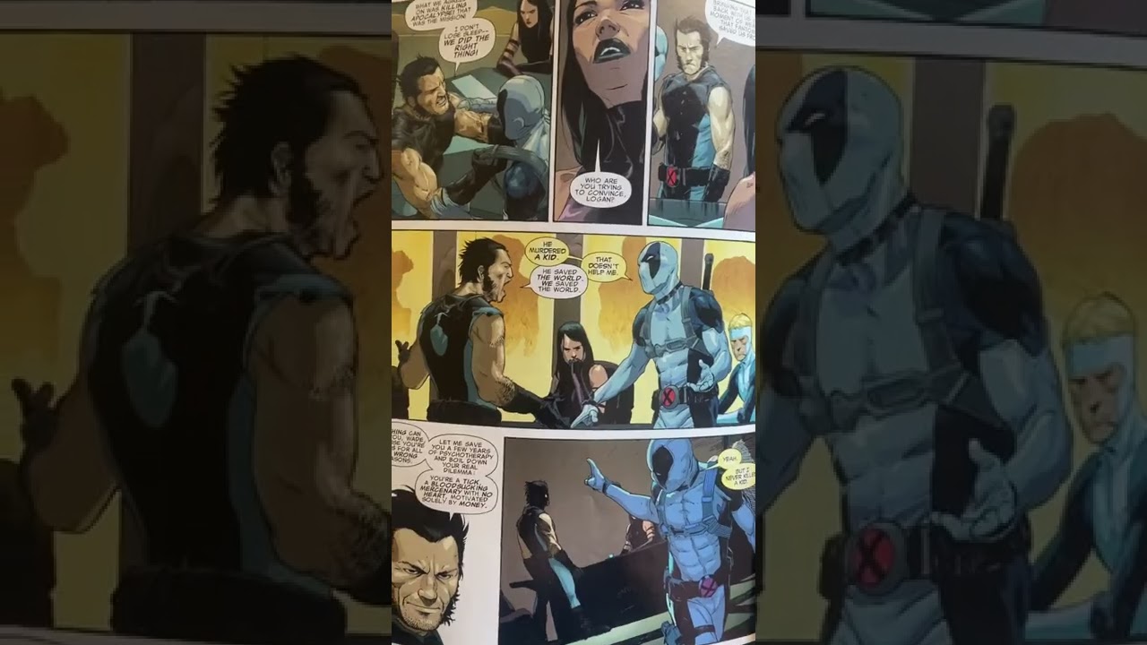 Deadpool has a lot of humanity in uncanny x force