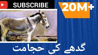 gadhe ki hajamat kahani|گدھے کی حجامت|#DuckyBhai#QasimAliShah