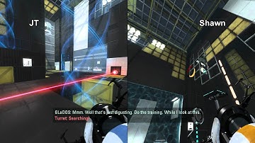 Portal 2 Co-op: Incomplete splitscreen series: part 6