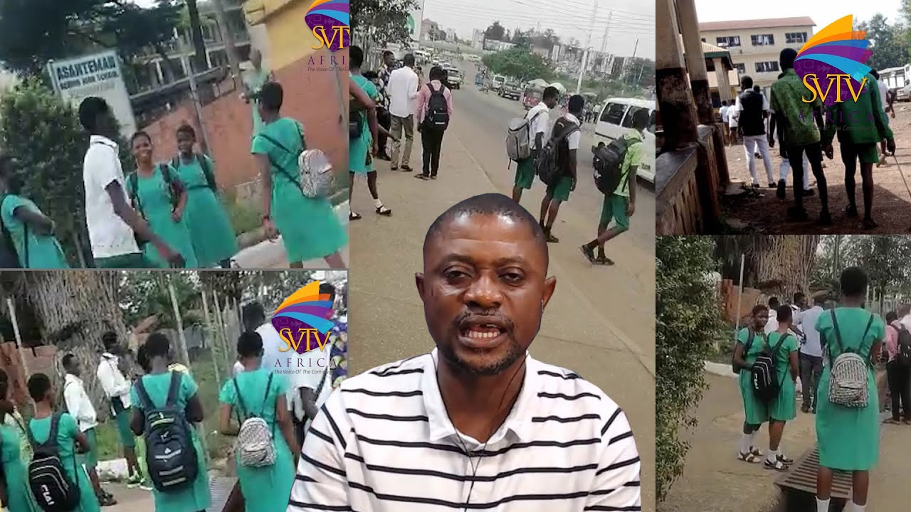 Fíght Breaks Out Between Asanteman High School Adass And Islamic Senior