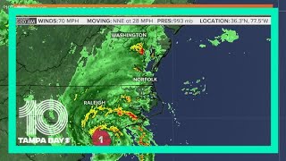 Tracking Tropical Storm Isaias