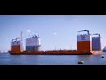 Loading the dockwise vanguard