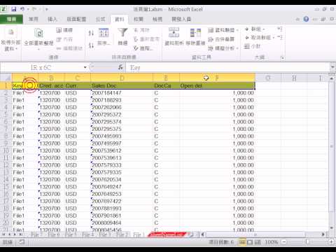 Excel企業問題_多張工作表資料複製到一張工作表(影音)