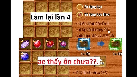 Quyết tâm YOLO đá 11 và YOLO vũ khí 14 lần 4 sever Hachibi | Làng Lá Phiêu Lưu Ký - HTC game