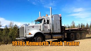 Oversize Load 1978s Kenworth American Truck Trailer by TRUCK GARAGE 432 views 2 years ago 8 minutes, 22 seconds